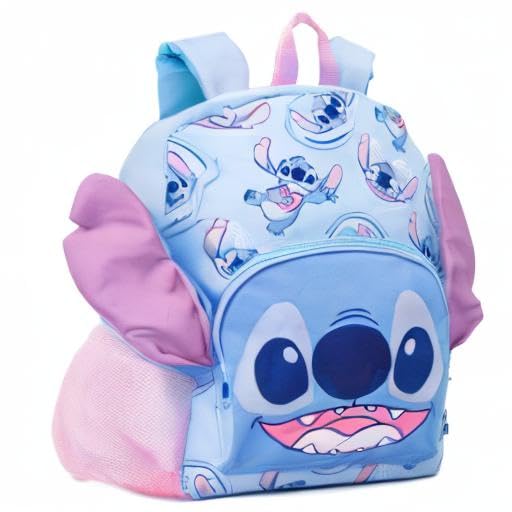 021 Mochila Lilo & Stitch Disney 4 Piezas | Set Regreso a Clases Niños