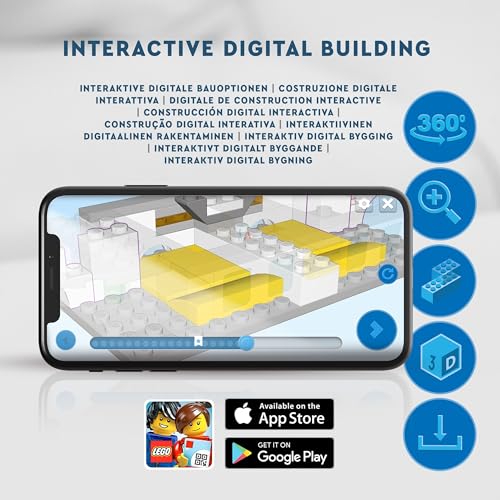 002 LEGO ǀ Disney Casa en la Playa de Lilo y Stitch de Juguete con 6 Habitaciones, Observatorio, Nave Espacial, 5 Minifiguras, Tabla de Surf y Más, Regalo de Cumpleaños para Niñas y Niños de 9+ Años 43268