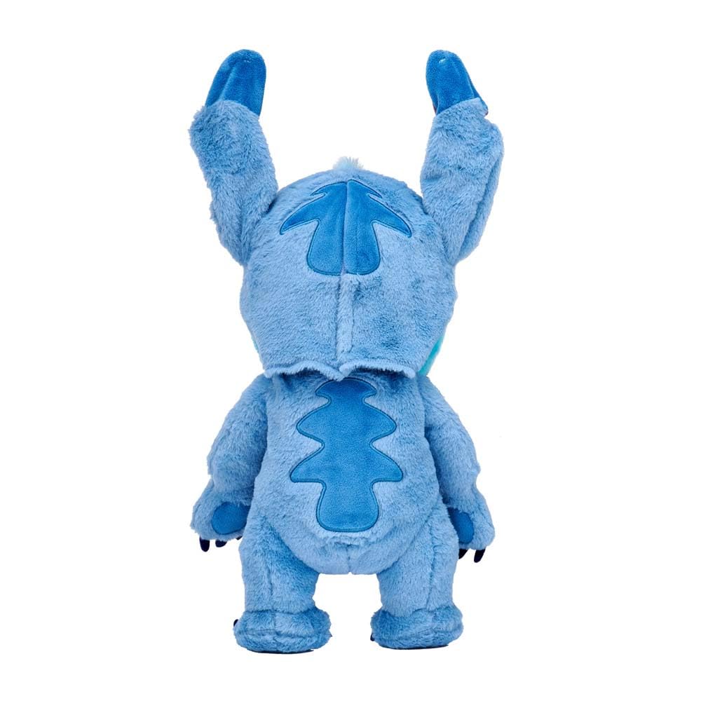025 Disney Stitch Puppetronic by Real FX de Lilo & Stitch, Peluche Electrónico de 45 cm, 100+ Combinaciones de Acciones y Sonidos, Juguete Realista con Sensores y Reacciones, 6+ años, Famosa (TTC29000)