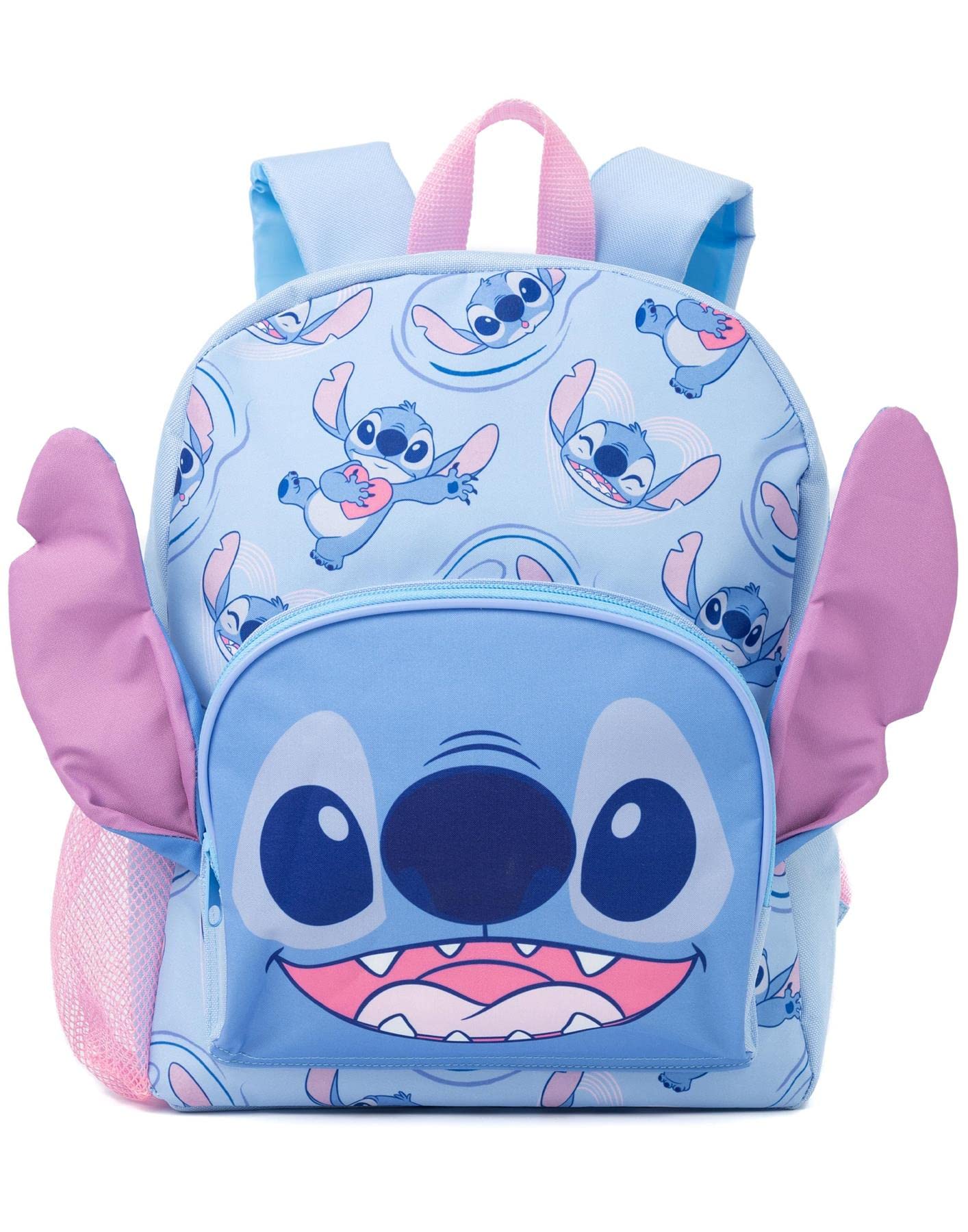 021 Mochila Lilo & Stitch Disney 4 Piezas | Set Regreso a Clases Niños