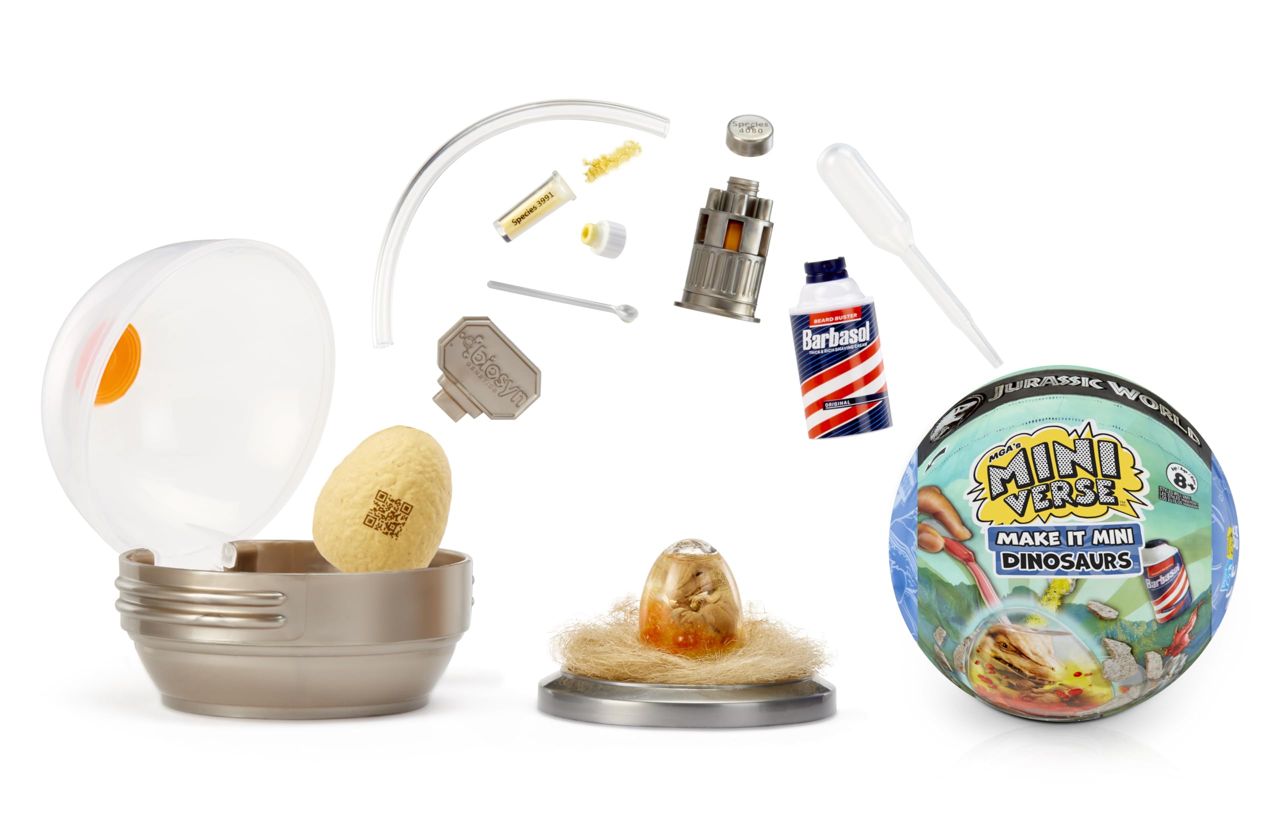 103 Juguete Dinosaurio bebe Make It Mini Dinosaurs. No comestible