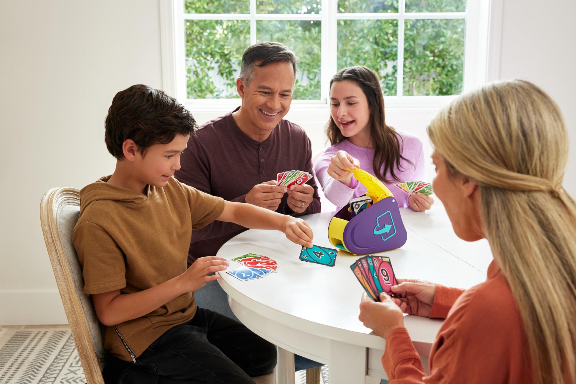 108 Juego de cartas para +7años , UNO Flip Extreme de Mattel