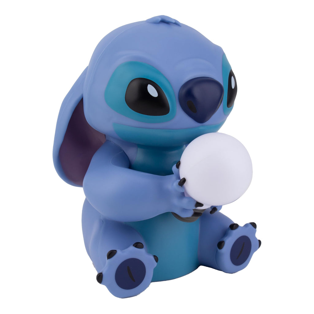 009 Luz de Stitch - Producto oficial Lilo & Stitch, lámpara coleccionable Disney, luz de noche decorativa para mesita de noche