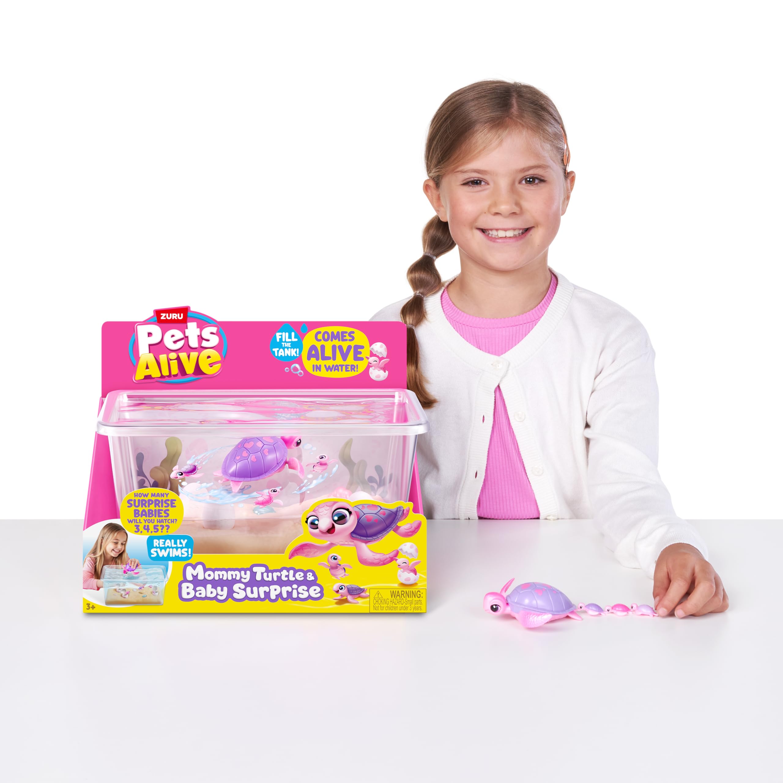 104 Robot acuático Mamá Tortuga de la Marca "Pets Alive"