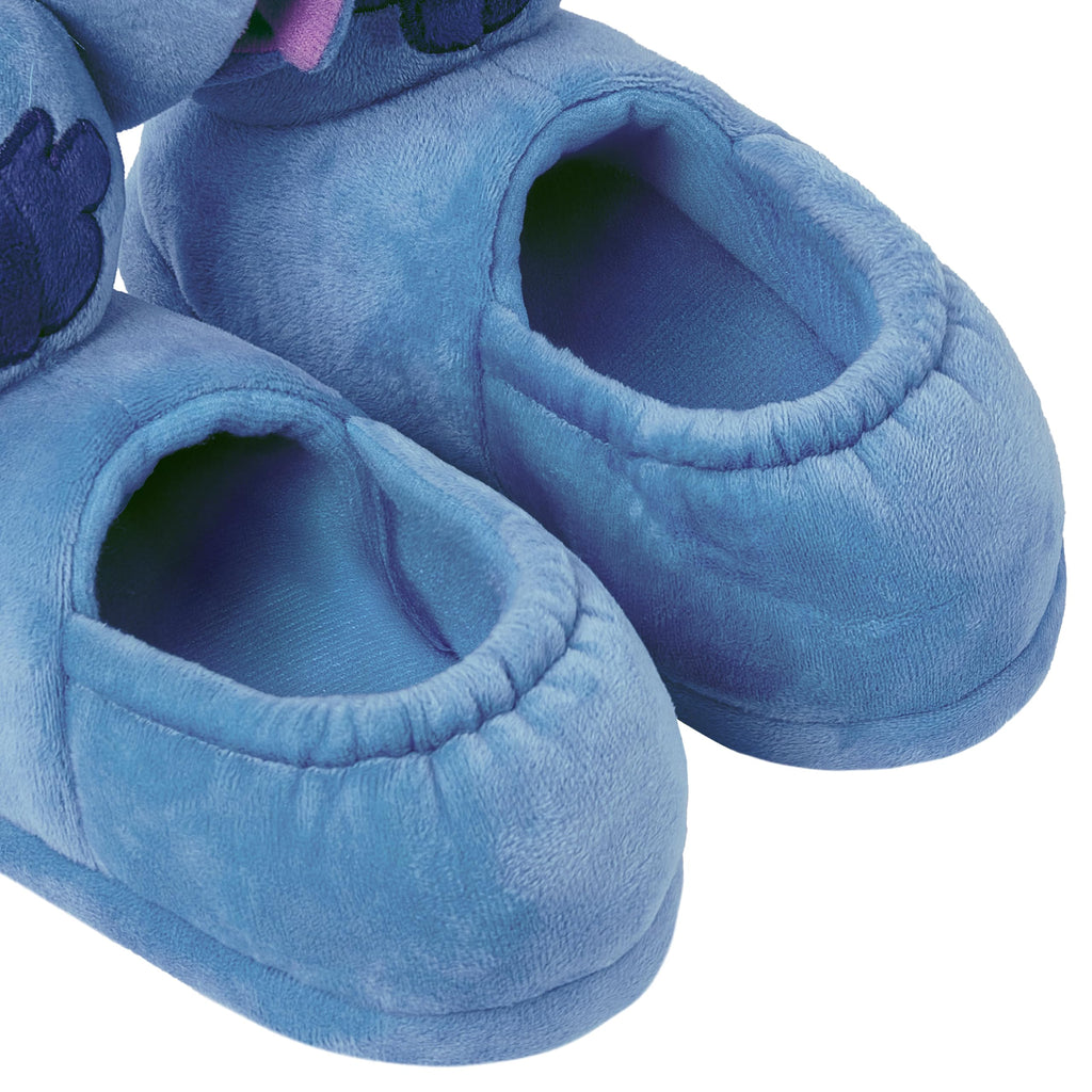 020 Disney Pantuflas Stitch Niña 3D - Zapatillas Casa Lilo y Stitch Azul Talla 32