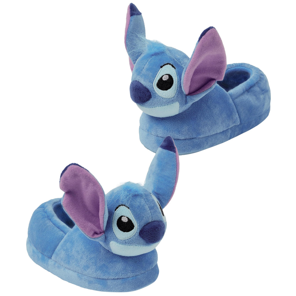 020 Disney Pantuflas Stitch Niña 3D - Zapatillas Casa Lilo y Stitch Azul Talla 32