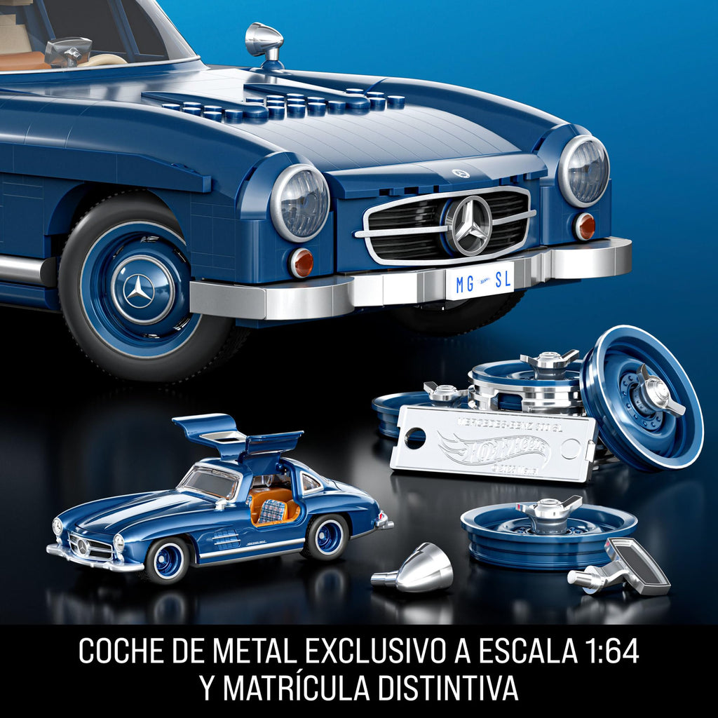 107 Maqueta premium de coche Mercedes-Benz 300 SL de Hot Wheels
