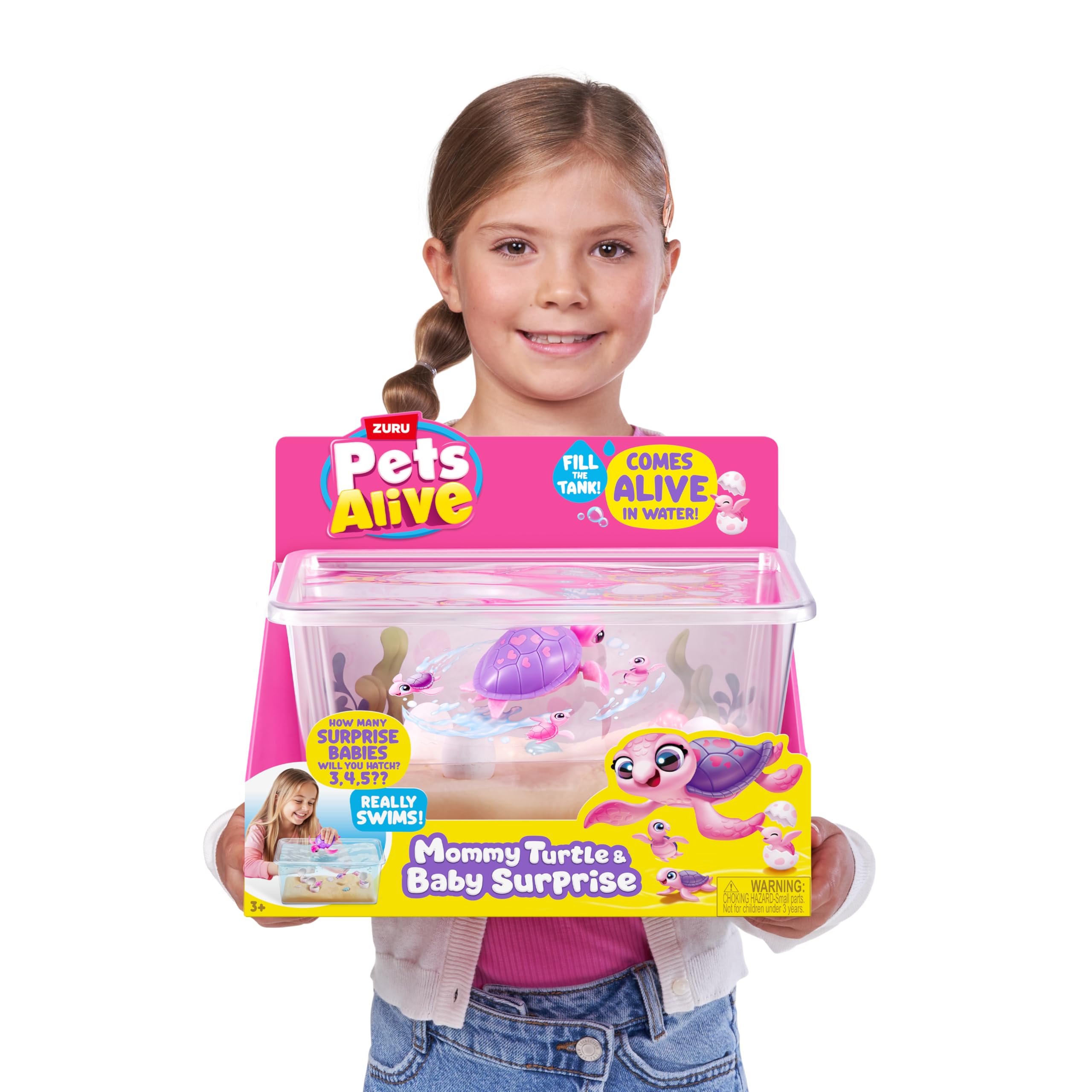 104 Robot acuático Mamá Tortuga de la Marca "Pets Alive"