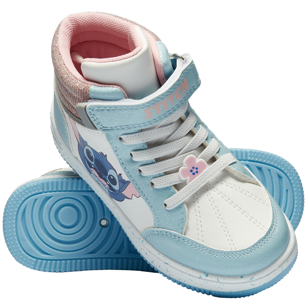 023 Disney Zapatos Niña, Hermosas Zapatillas Niña, Zapatos Lilo Y Stitch, Blanco 33