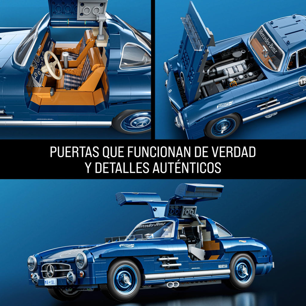 107 Maqueta premium de coche Mercedes-Benz 300 SL de Hot Wheels