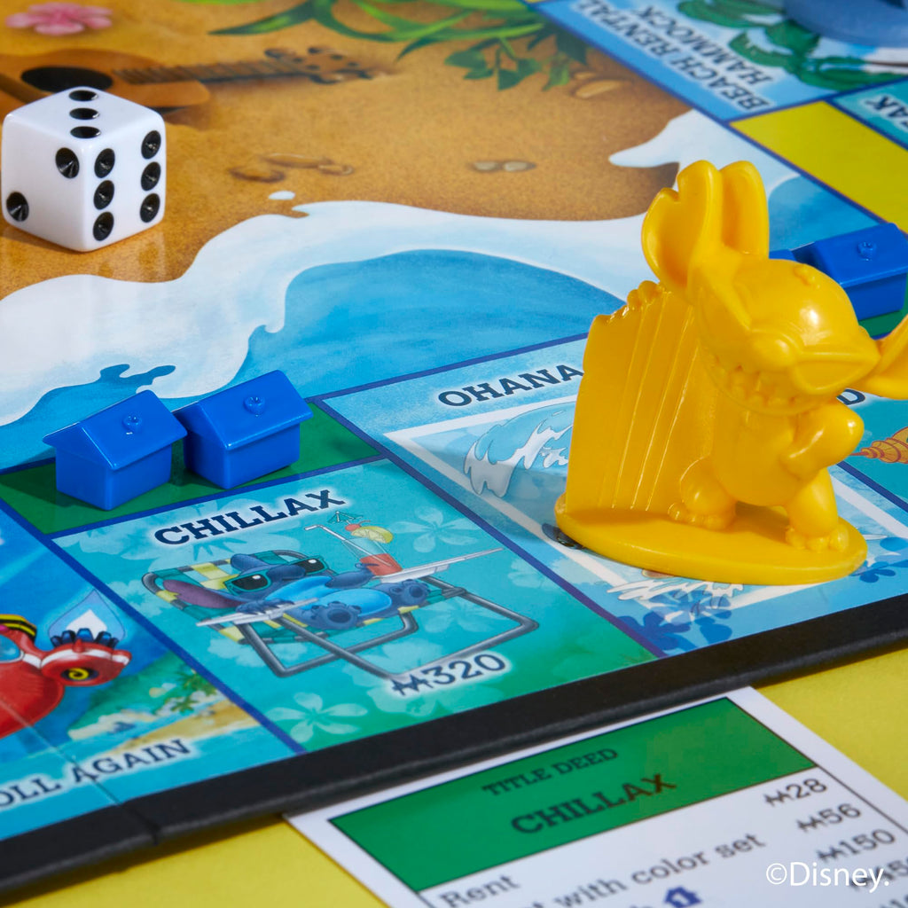 013 Juego de Mesa Monopoly Edición Disney Stitch
