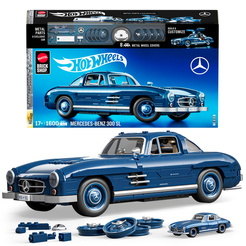 107 Maqueta premium de coche Mercedes-Benz 300 SL de Hot Wheels