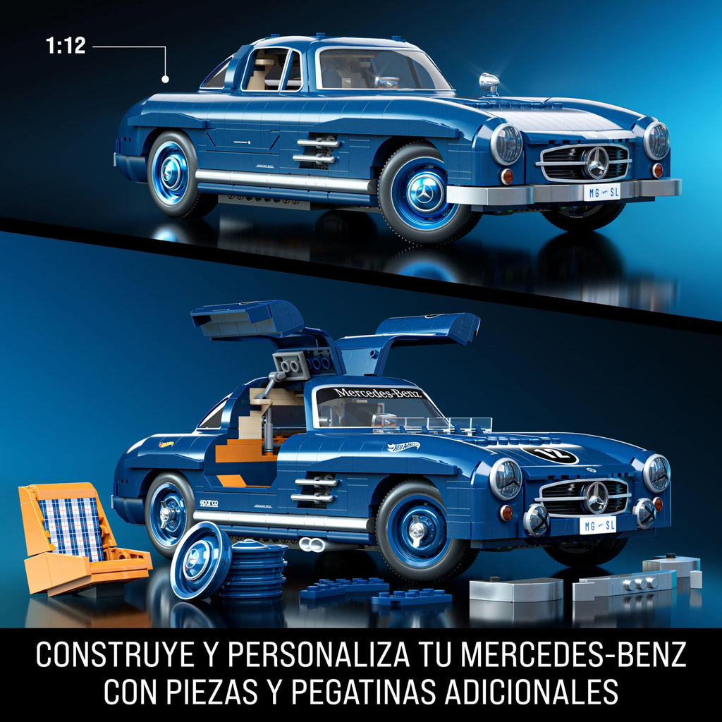 107 Maqueta premium de coche Mercedes-Benz 300 SL de Hot Wheels